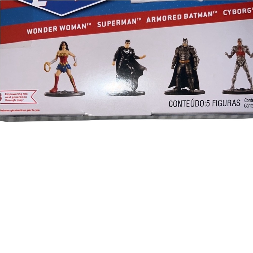 NIB Mattel Justice League Mini Action Figures Set • 5-Pack • Age 3+
